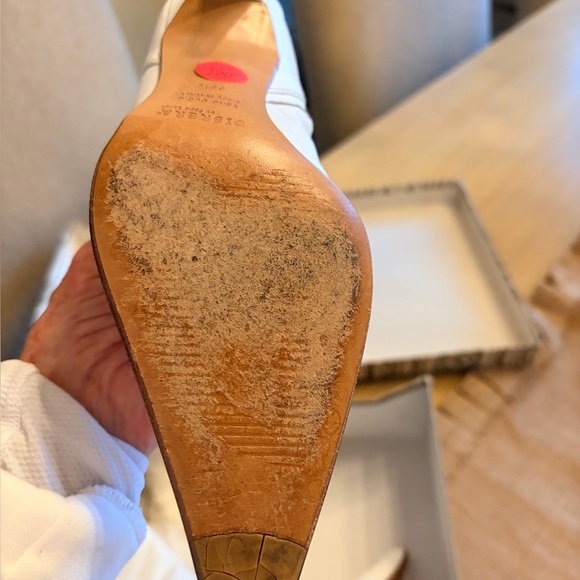 Vero Cuoio White Heeled Boots - Picture 6 of 16